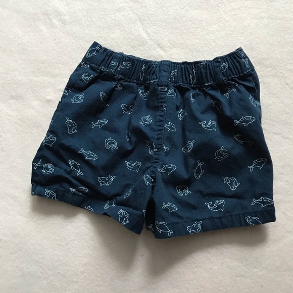 Garanimals Shorts—whale print—12M - Picture 3 of 4